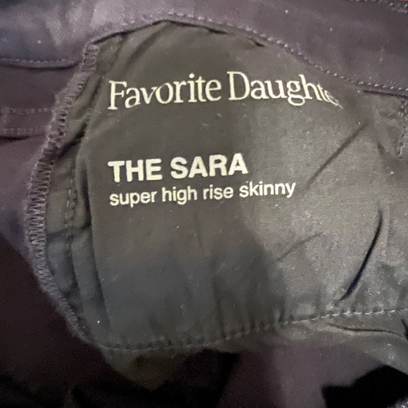 FAVORITE DAUGHTER The Sara High-Rise Victoria Skinny Leg Jean size 27 NWT - Picture 8 of 13